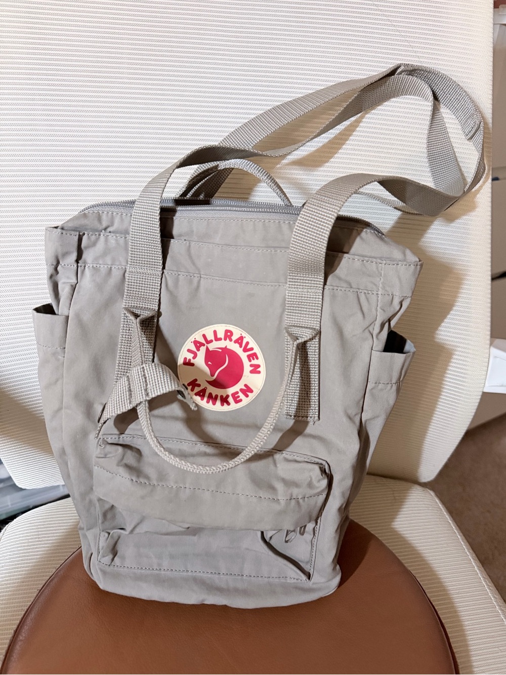 Fjallraven Kanken mini Totepack- Light Gray
